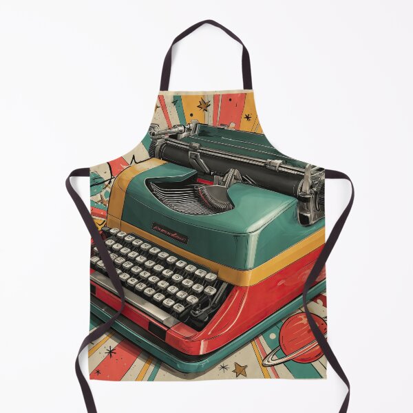 Item preview, Cosmic Keys: Retro Typewriter in Orbit designed and sold by ForeverPrintsOK.