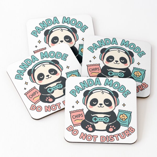 Item preview, Panda Gaming Zone designed and sold by ArtsyWishesShop.