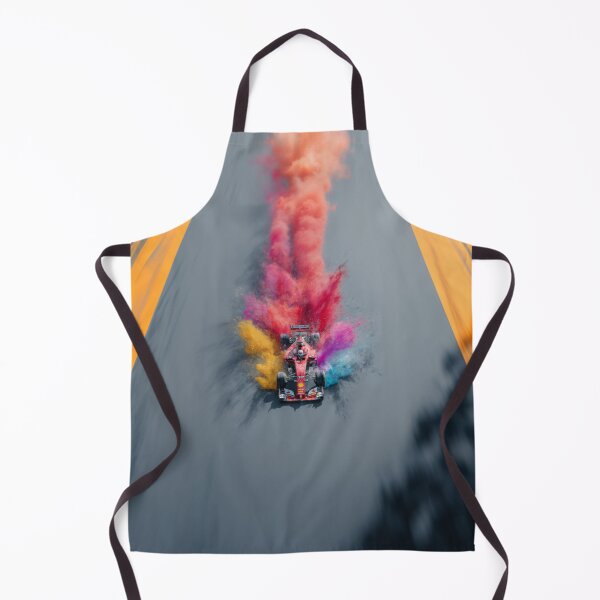 Item preview, Formula 1 car kicking up splashes of colour during a race Art Inspired By Nature And The Active Outdoors designed and sold by CDC40.