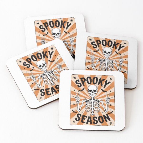 Item preview, SPOOKY SEASON HALLOWEEN T-SHIRT SKELETON designed and sold by Monrue66 .