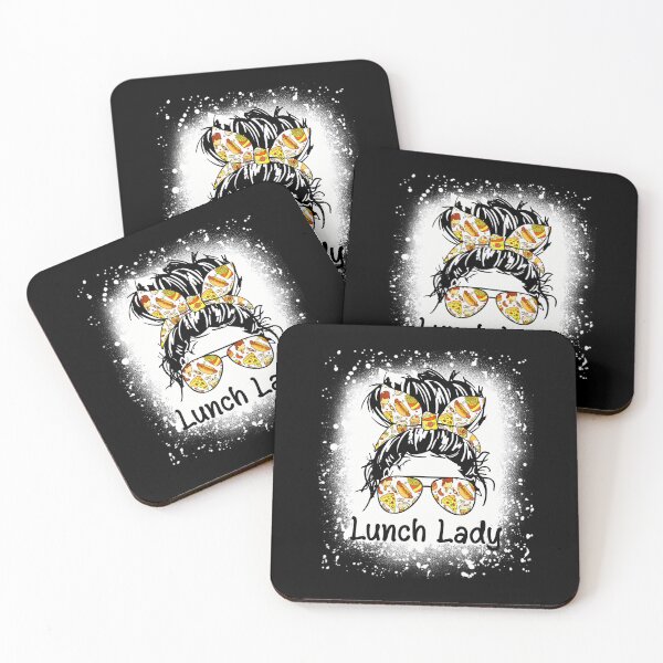 Item preview, Bleached Lunch Lady Messy Hair 	 Bun Lunch Lady Life 		 designed and sold by tolkeoibohe.