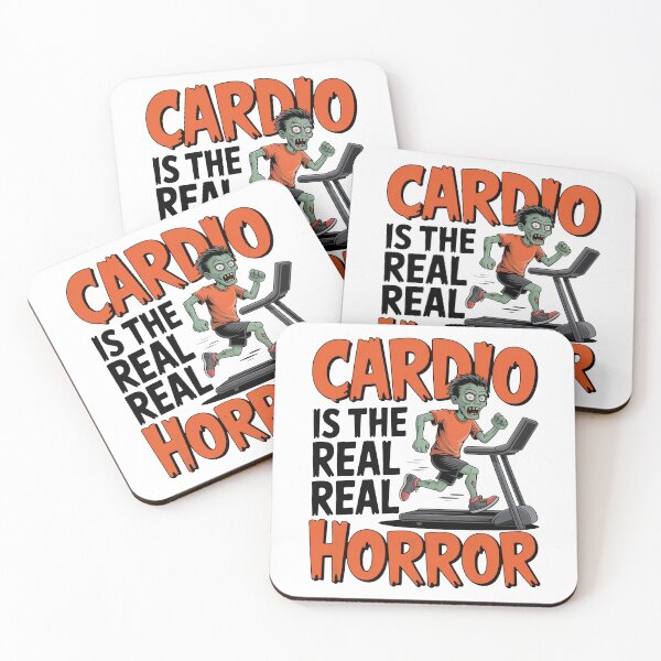 Item preview, Cardio is the Real Horror designed and sold by WSPrintCrafter.
