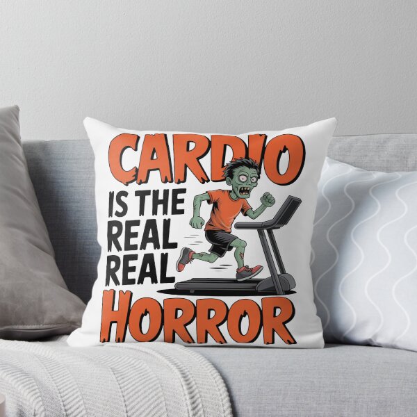 Item preview, Cardio is the Real Horror designed and sold by WSPrintCrafter.
