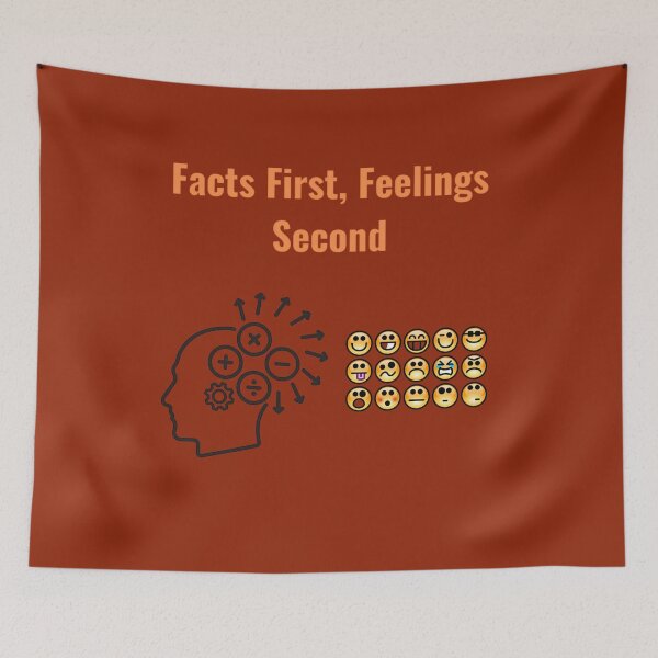 Item preview, Facts First, Feelings Second designed and sold by Adrianzebrowski.