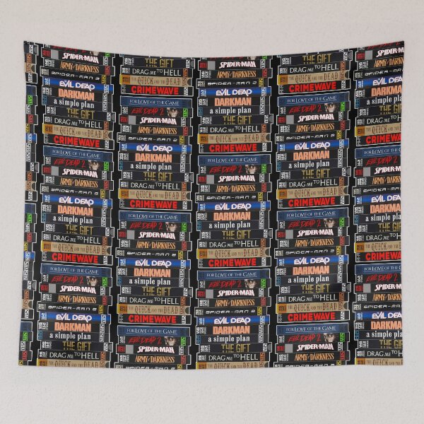 Item preview, Sam Raimi VHS Movie Stack designed and sold by darklordpug.