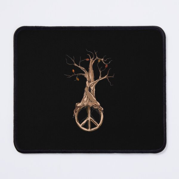 Item preview, Hippie Tree Peace Sign Winter Autumn FallLovers designed and sold by rahimiattahiy.