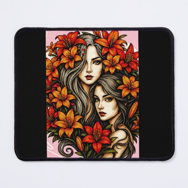 Item preview, The women and lilies designed and sold by Helios Be. Lavsh.