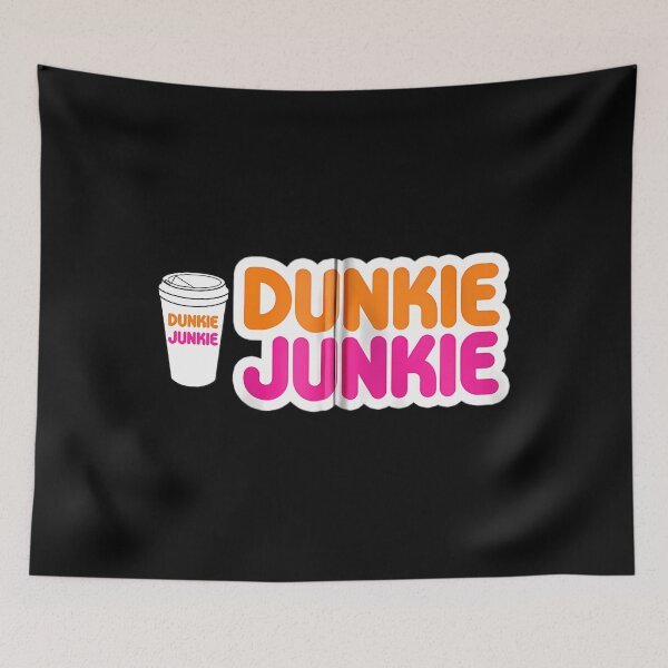 Item preview, Funny Dunkie Junkie Coffee Love Funny Coffee Saying Zip 	1	 designed and sold by pistolmuheuao.