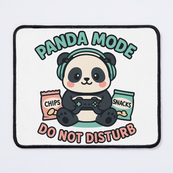 Item preview, Do Not Disturb My Snacks Panda designed and sold by ArtsyWishesShop.