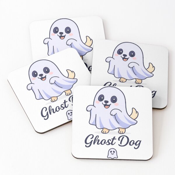 Item preview, Ghost Dog – The Cute Spooky Pup designed and sold by RungsitDesign.