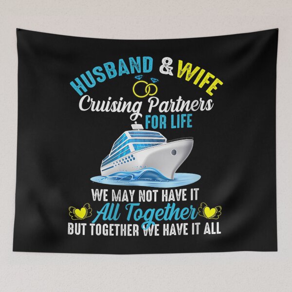 Item preview, Couples Anniversary 2023 Cruise Trip Husband Wife Matching 		 designed and sold by banigobjeshkp.