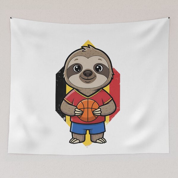 Item preview, Belgian Sloth Basketball Hoops  designed and sold by k3rstman1.