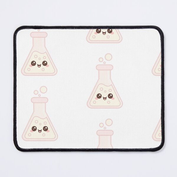 Item preview, Cute Kawaii Conical Flask designed and sold by DoctorBev.