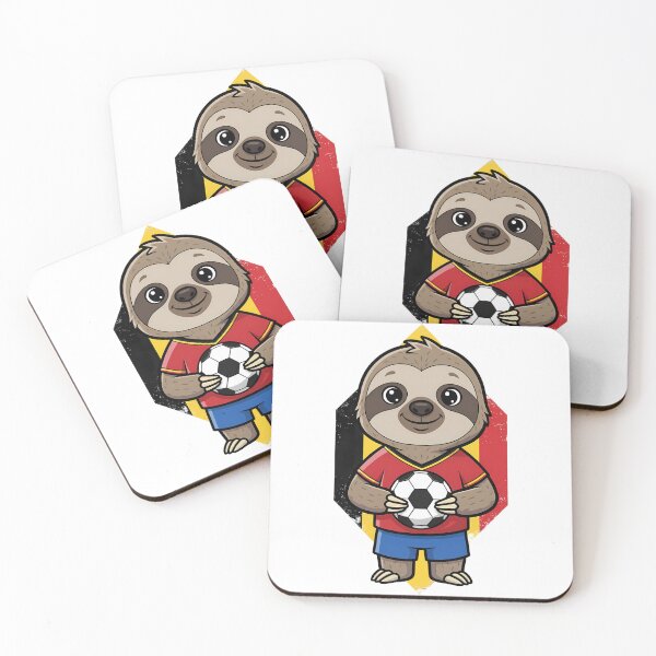 Item preview, Belgium Sloth Soccer Football Fan designed and sold by k3rstman1.