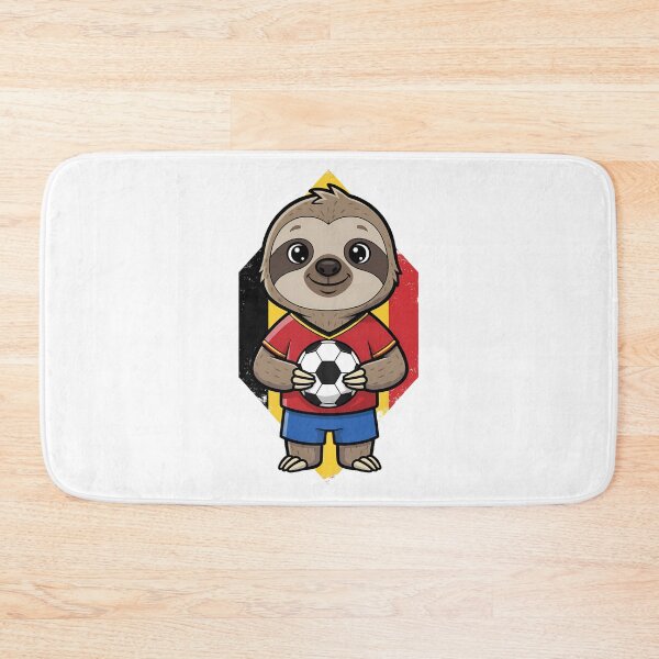 Item preview, Belgium Sloth Soccer Football Fan designed and sold by k3rstman1.