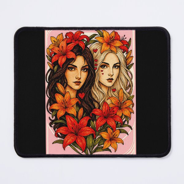 Item preview, The women and lilies#2 designed and sold by Helios Be. Lavsh.