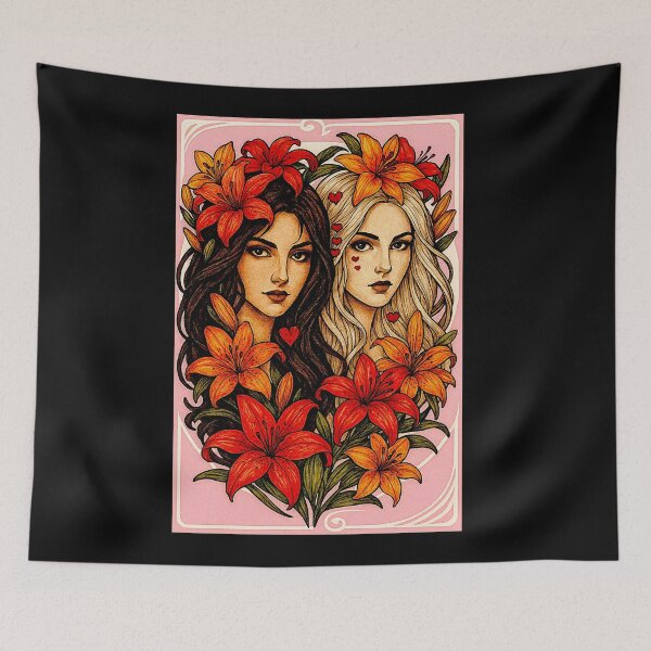 Item preview,  The women and lilies#2 designed and sold by Helios Be. Lavsh.
