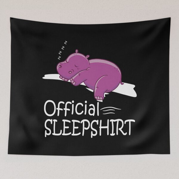 Item preview, Hippo Hippopotamus Lover Official Sleep	 	1	 designed and sold by rahimiattahiy.