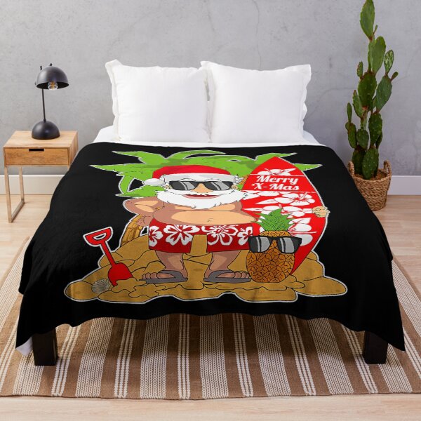 Item preview, Christmas In July Santa Surfing Kids Toddler Hawaiian Party 		 designed and sold by lyrouyolwao.