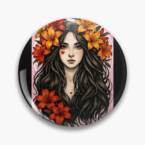 Item preview, The women and lilies#3 designed and sold by Helios Be. Lavsh.