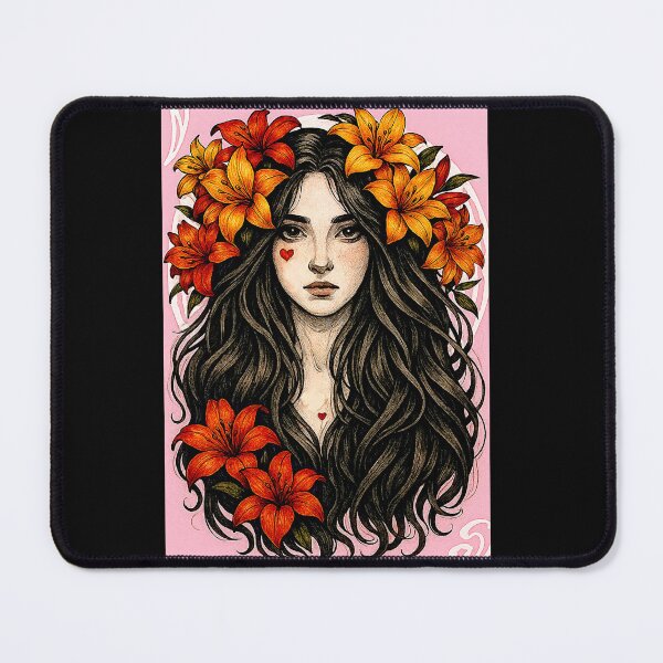 Item preview, The women and lilies#3 designed and sold by Helios Be. Lavsh.