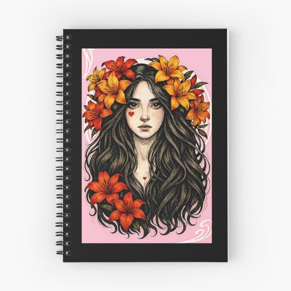 Item preview, The women and lilies#3 designed and sold by Helios Be. Lavsh.