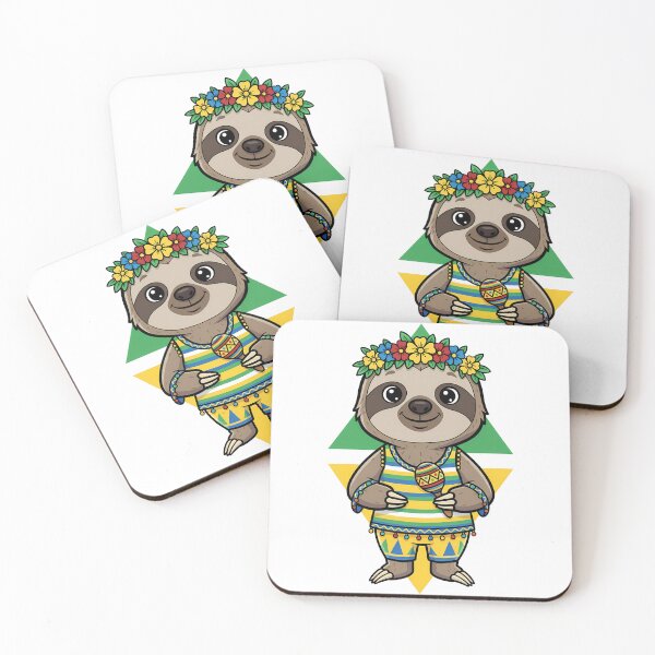 Item preview, Brazilian Sloth Maraca Tropical Joy designed and sold by k3rstman1.