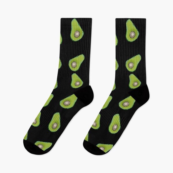 Item preview, Cute Avocado designed and sold by SOCKSbySBD.
