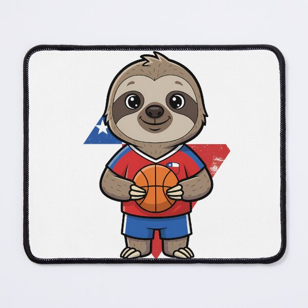 Item preview, Chilean Sloth Basketball Player Cute designed and sold by k3rstman1.
