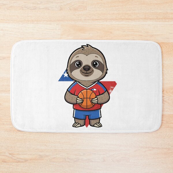 Item preview, Chilean Sloth Basketball Player Cute designed and sold by k3rstman1.