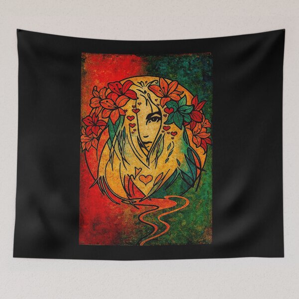 Item preview, The women and lilies#5 designed and sold by Helios Be. Lavsh.