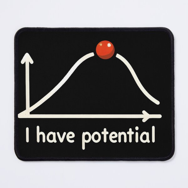 Item preview, I Have Potential Physics Science Teacher designed and sold by mester26.