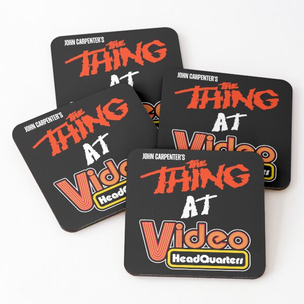 Item preview, The Thing At Video Headquarters 80s Style Video Rental designed and sold by darklordpug.