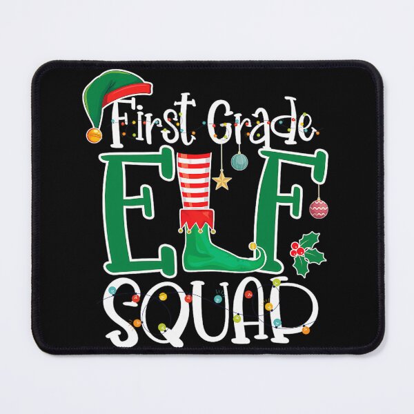 Item preview, Funny Elf Squad 1st First Grade Teacher Christmas Students designed and sold by pistolmuheuao.