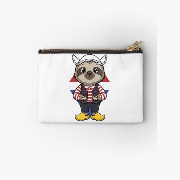 Item preview, Cute Netherlands Sloth Wooden Clogs designed and sold by k3rstman1.