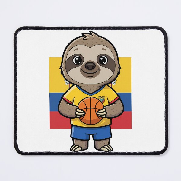 Item preview, Ecuador Sloth Basketball Fan designed and sold by k3rstman1.