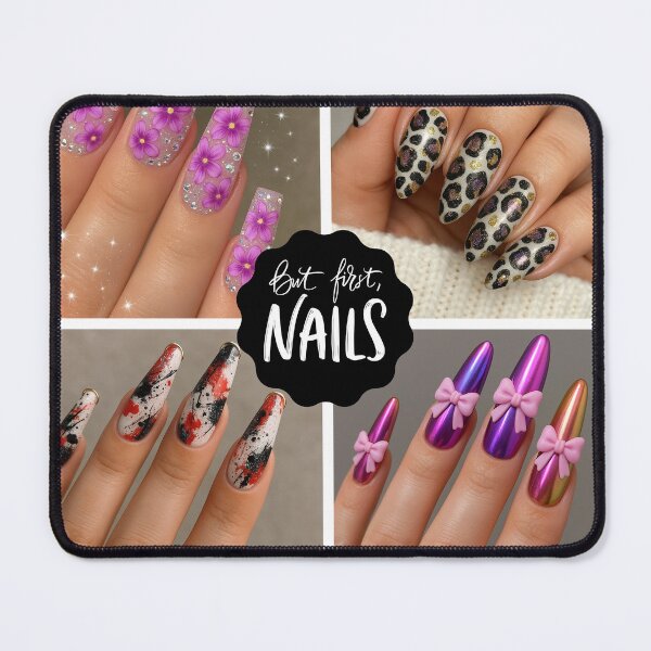 Item preview, but first nails, unique nail art photo collection designed and sold by mariana83.