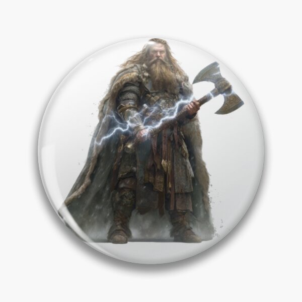 Item preview, Perun — Slavic God of Thunder designed and sold by AlexLineArt.