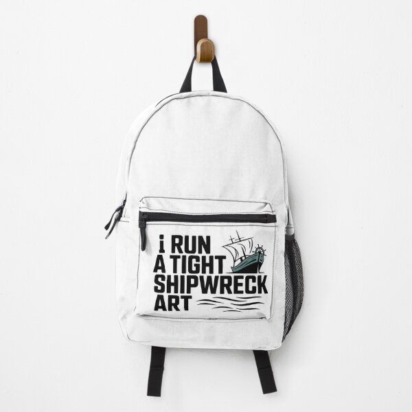 Item preview, I Run A Tight Shipwreck Art designed and sold by Naitsebas.