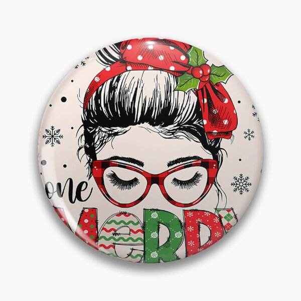 Item preview, Christmas Kitchen Staff Messy Bun School Cafeteria Worker 		 designed and sold by lyrouyolwao.