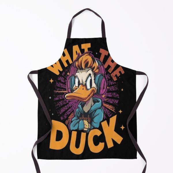 Item preview, What The Duck Funny Cartoon Duck T-Shirt designed and sold by captianSolo.