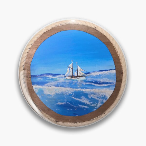 Item preview, Ship Boat - Sailing the Ocean Deep designed and sold by Navigation Art & Design.