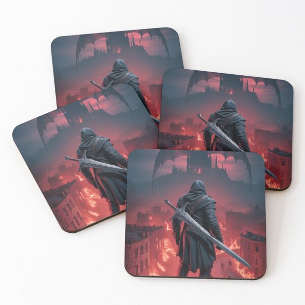 Item preview, Hero Silhouette with Sword designed and sold by fantasyartm1.