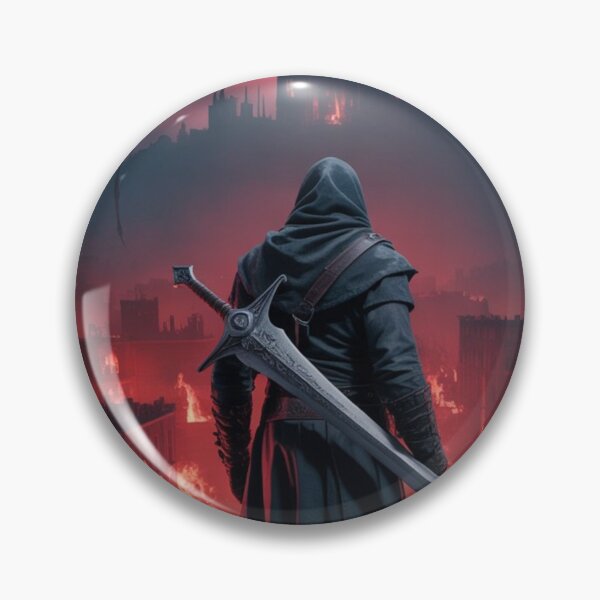 Item preview, Hero Silhouette with Sword designed and sold by fantasyartm1.