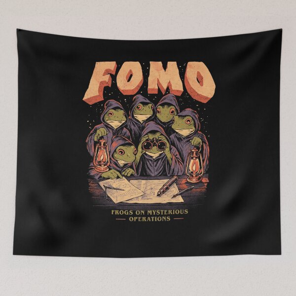 Item preview, FOMO Frogs On Mysterious Operations designed and sold by EduEly.