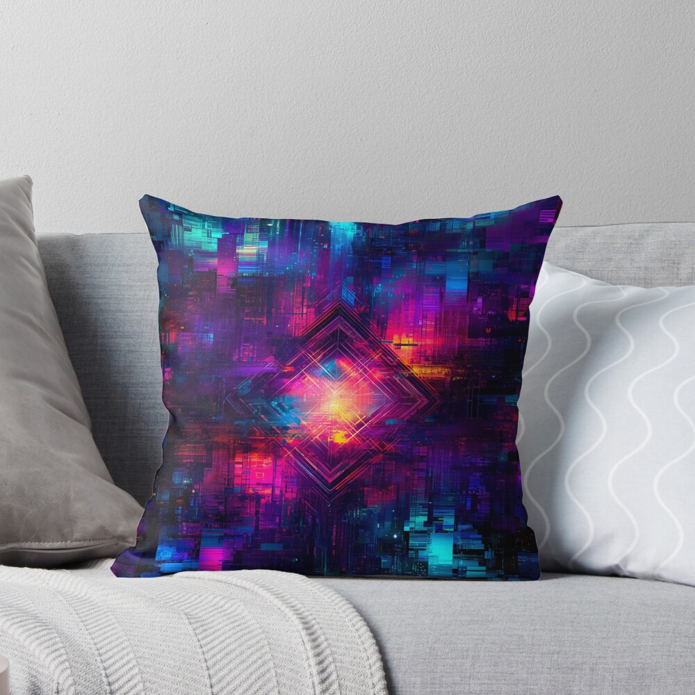 Item preview, Throw Pillow designed and sold by MatrixTattoo.