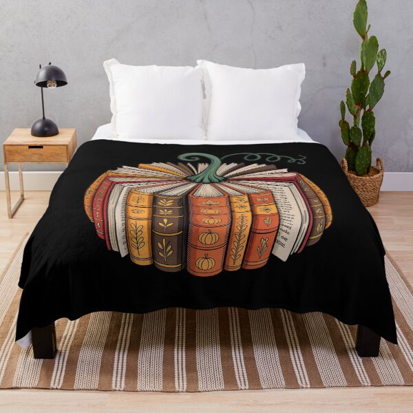Item preview, Fall Pumpkin Book Lover T-Shirt – Retro Halloween Reading Tee, Cozy Bookish Fall Shirt, Spooky Autumn Teacher Top designed and sold by wabeen.