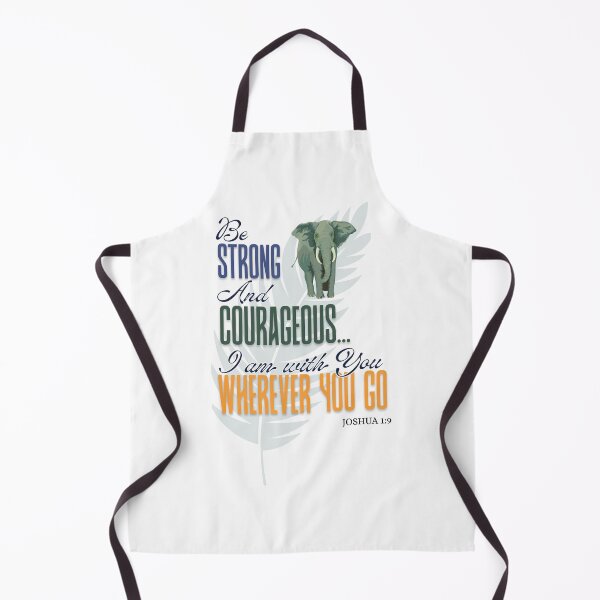Item preview, Be Strong and Courageous – Joshua 1:9 Bible Verse Design designed and sold by Ausra789.