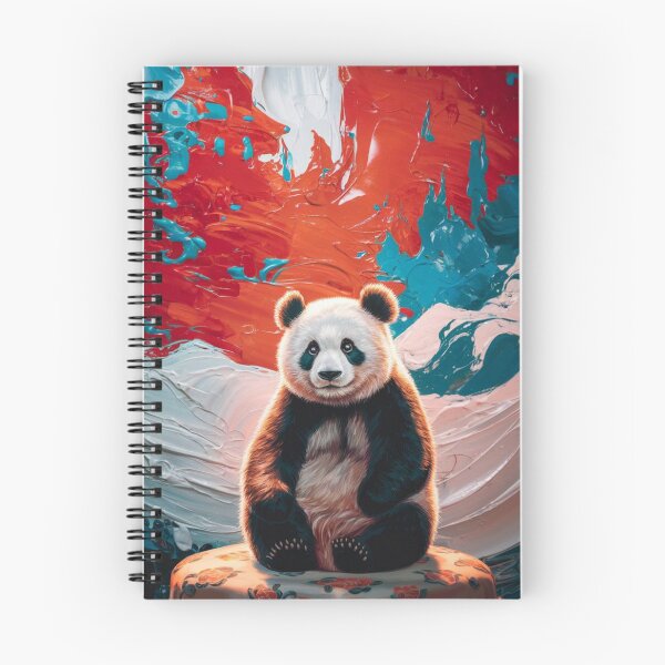 Item preview, Fluffy Panda Bear designed and sold by fantasyartm1.