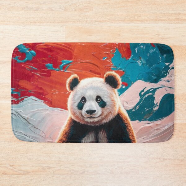 Item preview, Fluffy Panda Bear designed and sold by fantasyartm1.